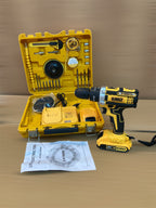 DeWALT 48V Cordless Drill Machine Set with Polishing Foam