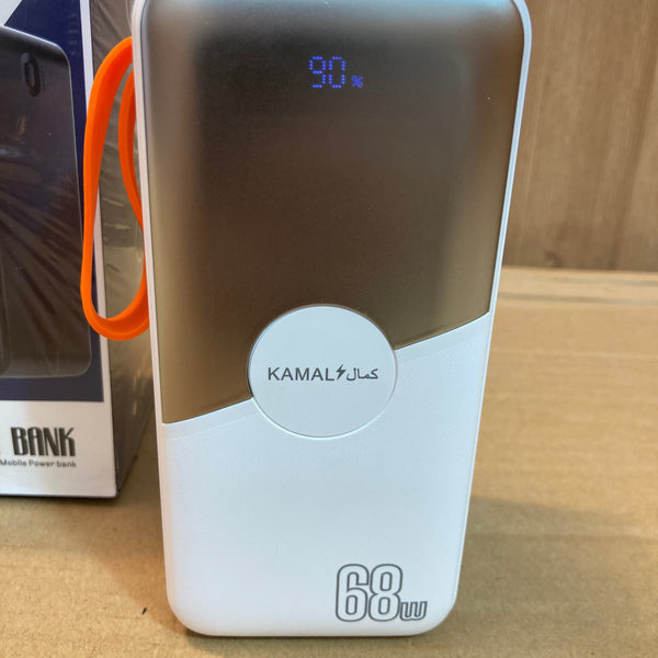 Kamal 68W Fast Charging Power Bank 80,000 mAh - KPB084