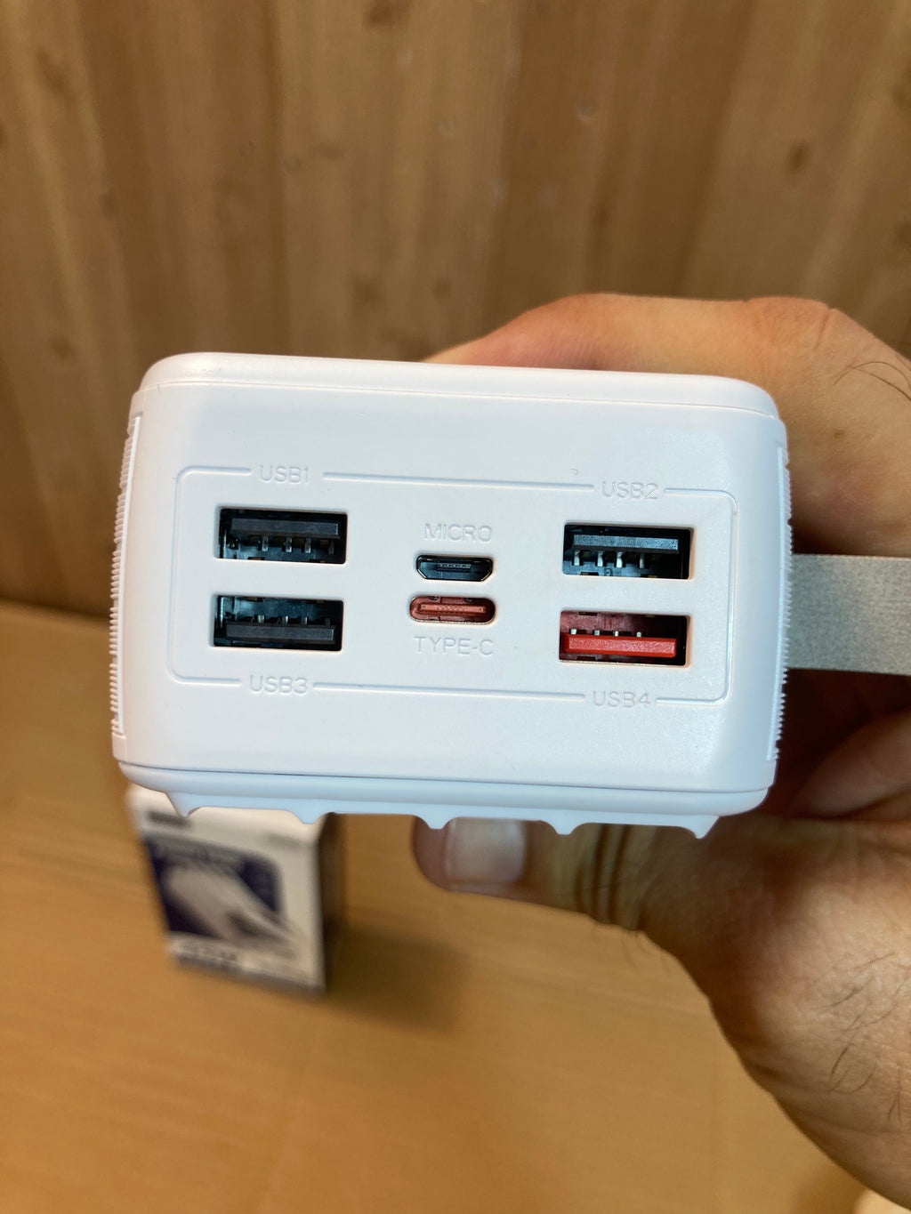 Kamal 45W Super Fast 4Built-in Cables Charging Power Bank 30,000mAh KPB-036