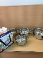 BergHome 8PCs Stainless Steel Cookware Set