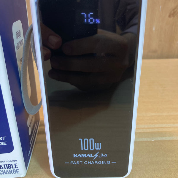 Kamal 100W Fast Charging Power Bank 80,000mAh KPB-083