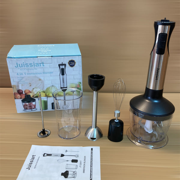Lot Imported Juissiart 4-in-1 Hand Blender Set 800W