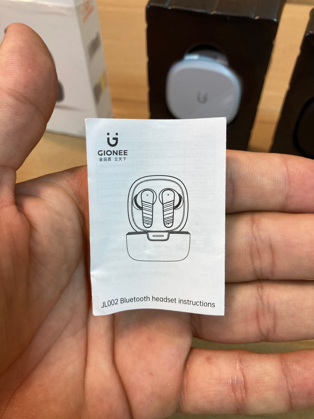 GIONEE Original Premium Quality Sound AirPods-Earbuds - Imported