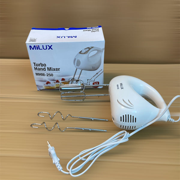 MILUX 200W Turbo Hand Mixer MHM-250