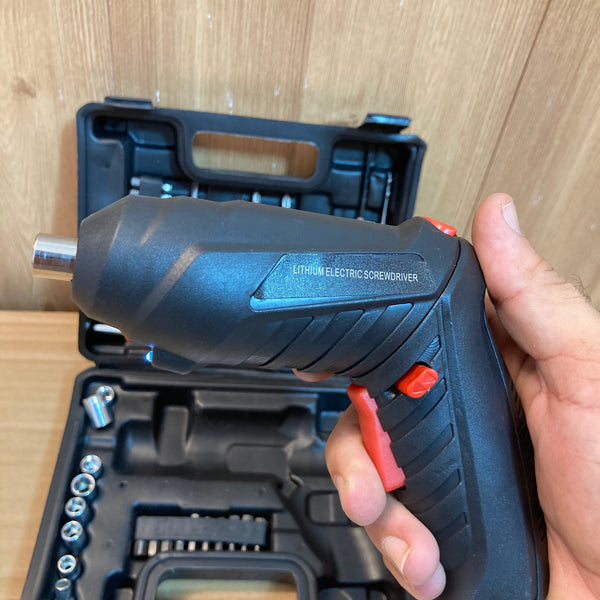 47PCs Multifunctional Rechargeable Screwdriver Drill