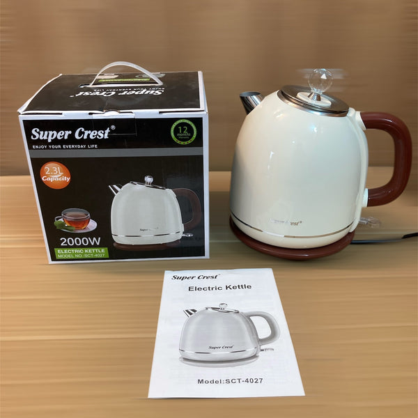 Super Crest Germany 2.3L Electric Kettle 2000W SCT-4027