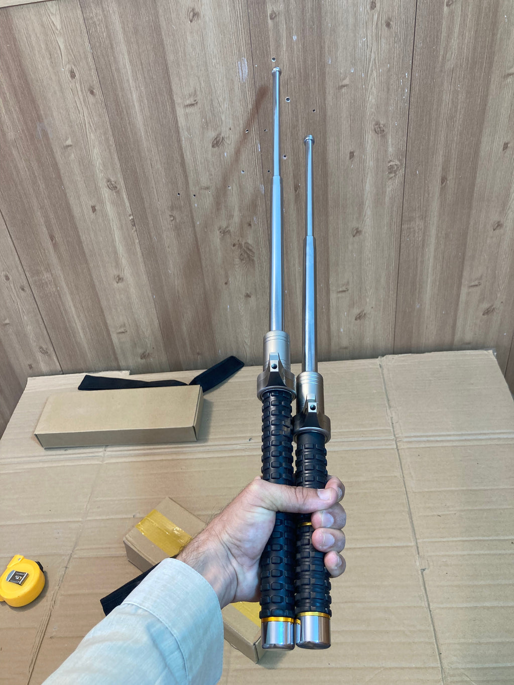 Multifunctional Self Defence Retractable Stick - Telescopic Baton