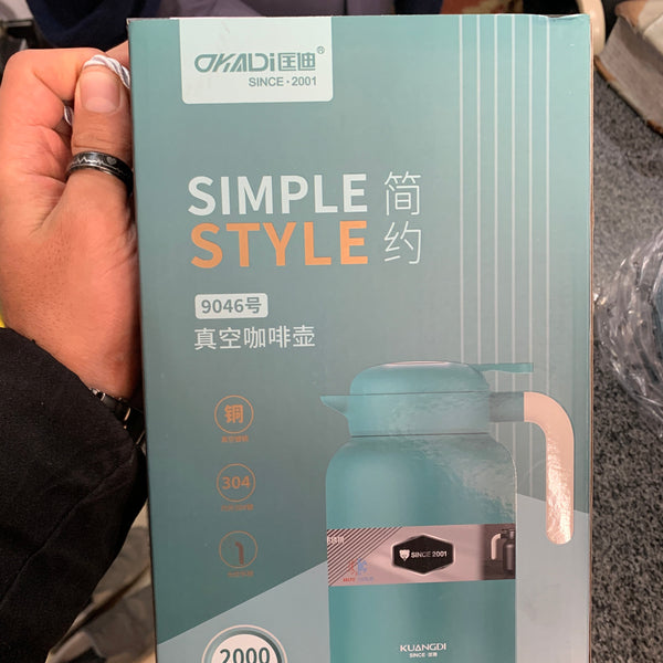Amazon Imported OKADI Insulated Thermal/Thermos 2000ML