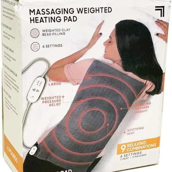 Lot Imported Massaging Weighted Heating Pad