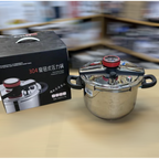 Lot Imported Stainless Steel Pressure Cooker 9L
