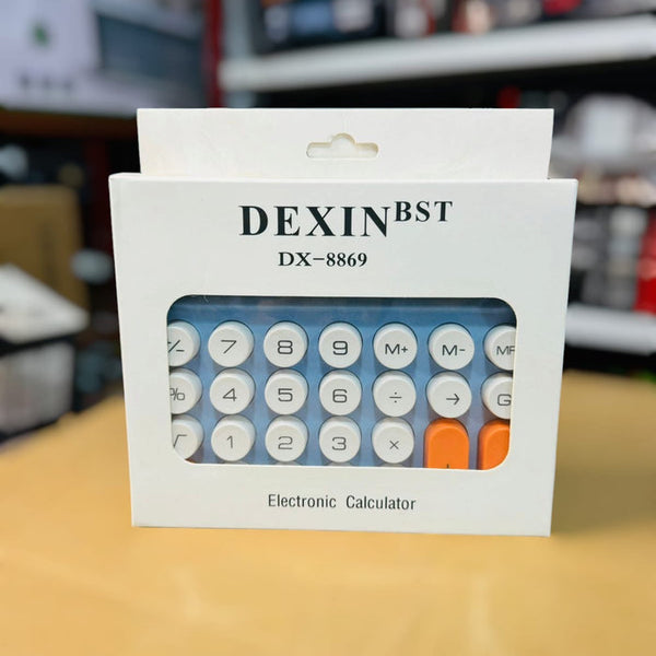 Portable Mechanical Calculator 12-Digit Large LCD Display