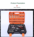 New Multifunctional 108PCs Socket Ratchet Wrench Set