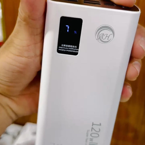 Lot Imported AH 120 watt Super Fast Charging Power Bank 30,000mAh