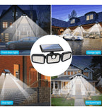 Adjustable Remote Control 3D Solar Light