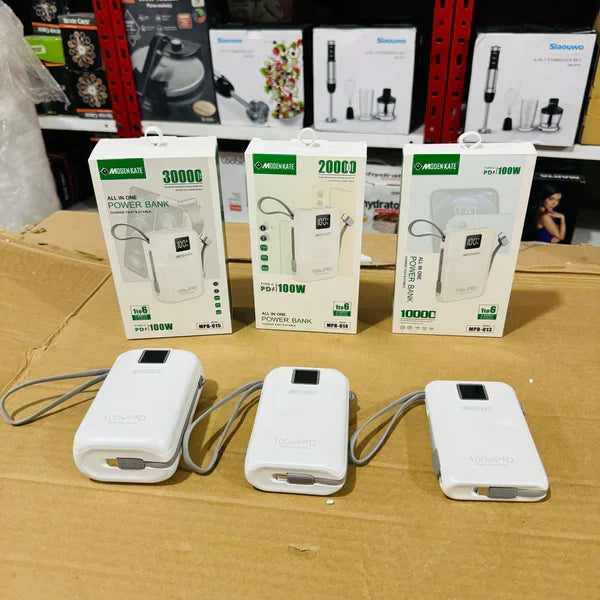 Lot Imported MODEN KATE Ultra Compact Super Fast Charging Power Bank