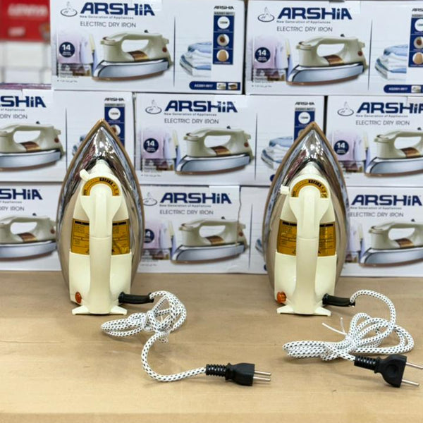 Arshia Electric Dry Iron 1200W  – Fast Heating & Smooth Ironing