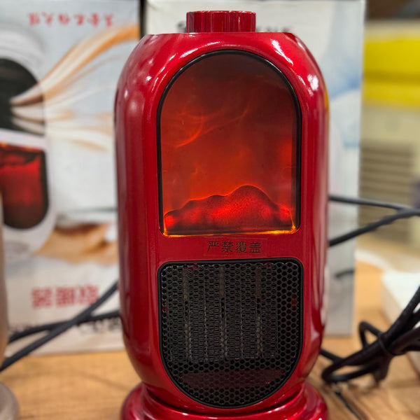 Nontause 3D Flame Heater – Portable Electric Space Heater with Realistic Flame Effect
