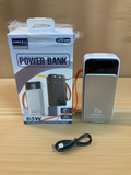 Kamal 65W Super Fast 2Built-in Cables Charging Power Bank 30,000mAh KPB-034