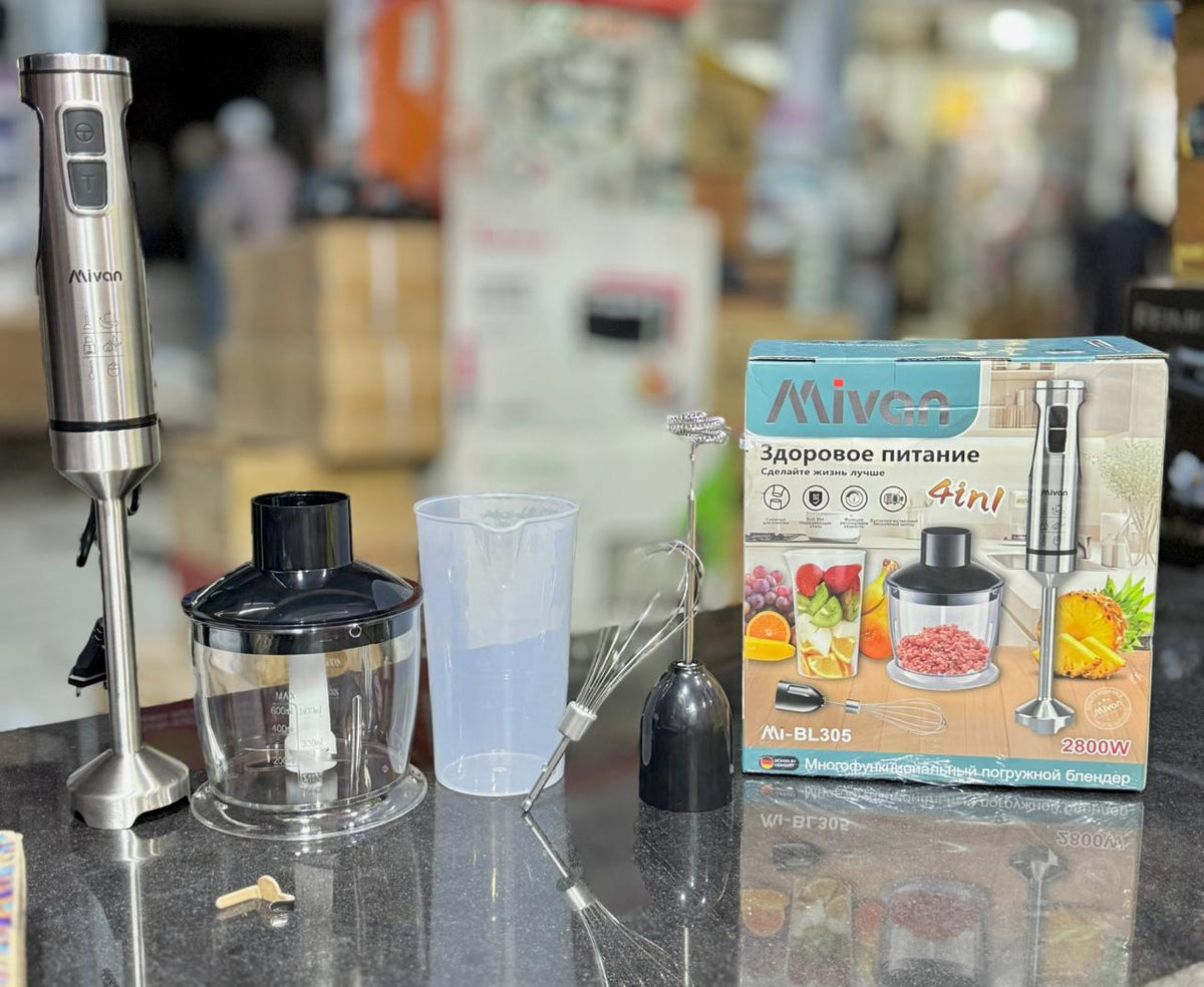 Lot Imported Miven 4-in-1 Multifunctional 2800W Hand Blender Set MI-BL305