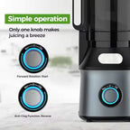 KoLAX Germany 800W Cold Press Slow Juicer 79321