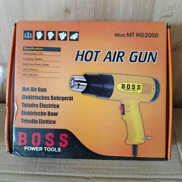 Boss Heavy Duty Hot Air Gun 2000W
