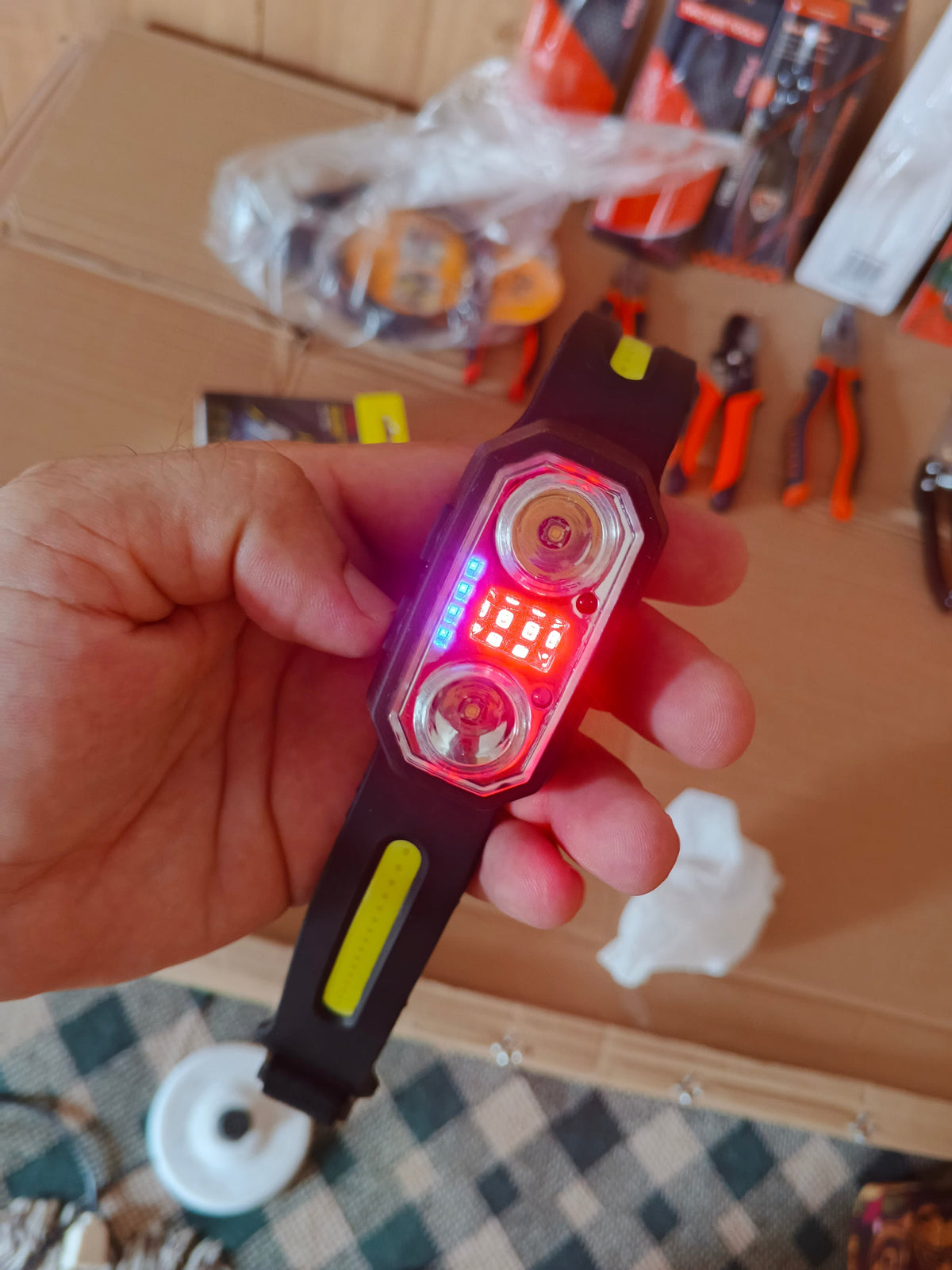 COBA High Performance LED Hands-Free Headlamp/Headlight