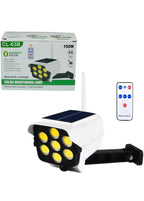Solar Street Sun Rechargeable Led Light - Wall Lamp With Remote Control